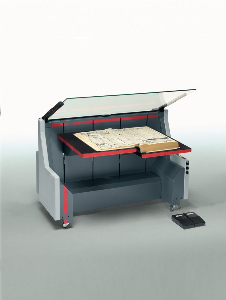 Book cradle OT 180 H 35 XL700